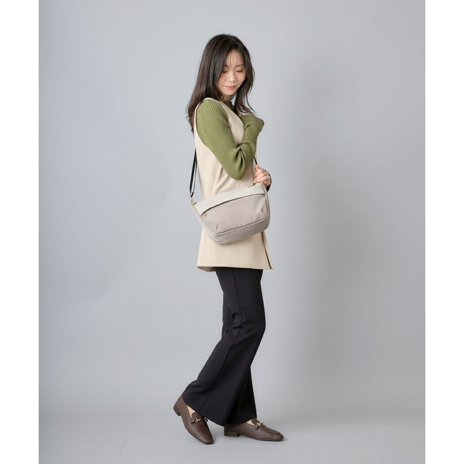 Legato Largo Polyester x Pu Mini Shoulder Bag