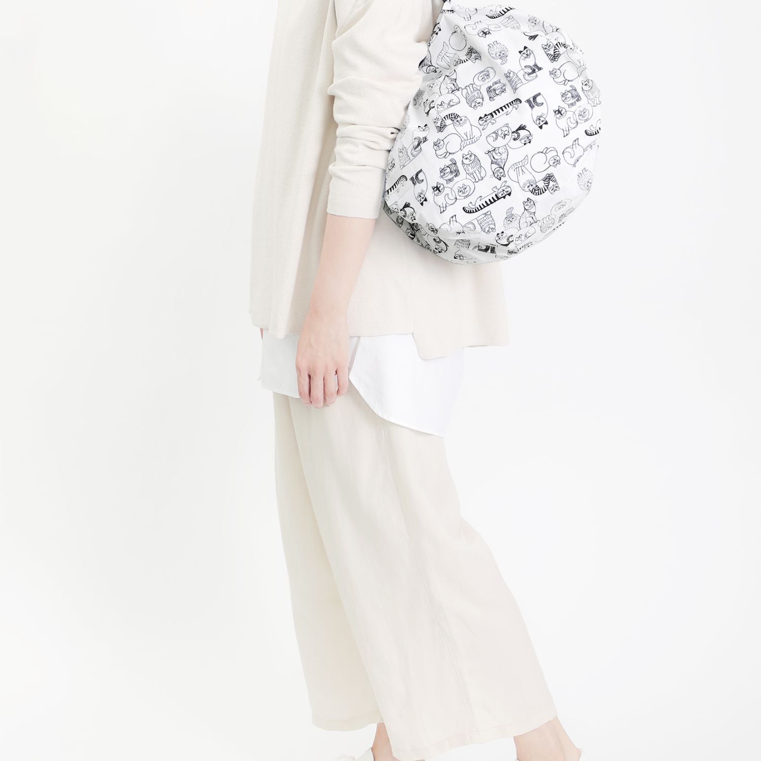 Shupatto X Lisa Larson Foldable Tote Medium | Bags, Bags for Women, Foldable Bags, Handbags, Shoulder Bags, Tote Bags, Travel Accessories | Shupatto-51