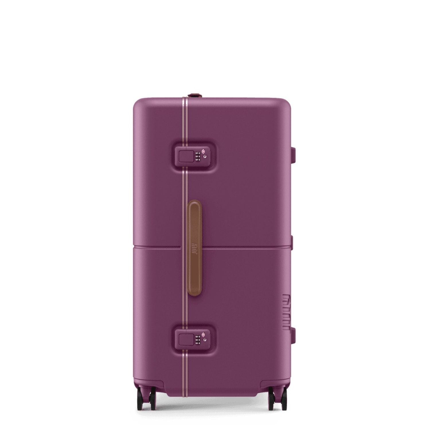 July Checked Trunk Polycarbonate Frame 28" Luggage (SA)