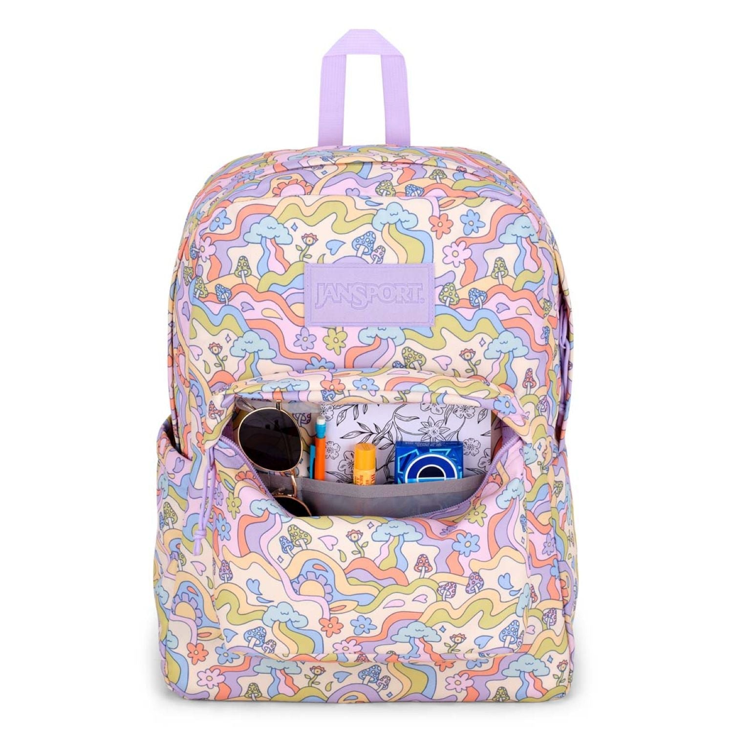 Jansport Superbreak Plus Backpack (Printed 1)