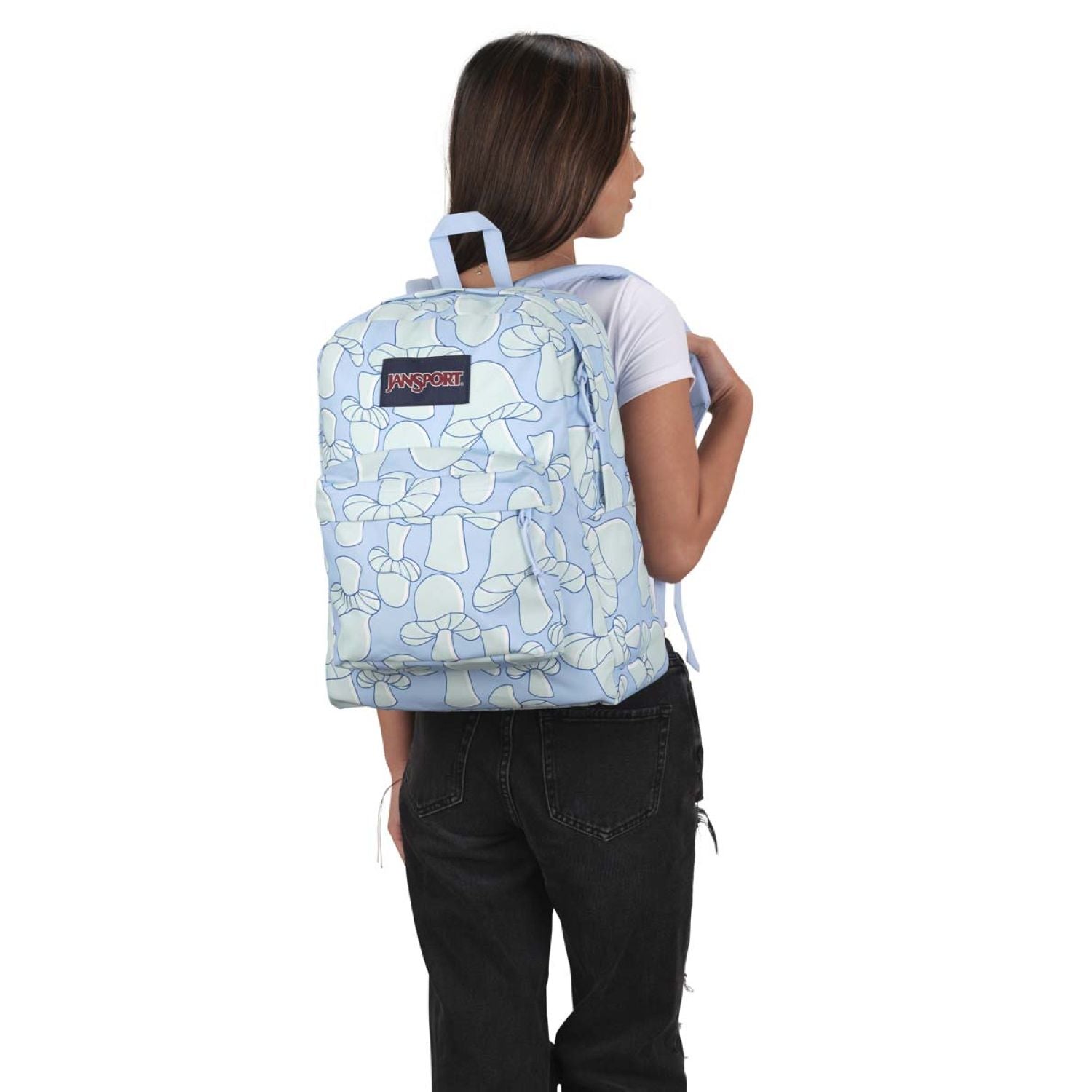 Jansport Superbreak Plus Backpack (Printed 1) (SA)