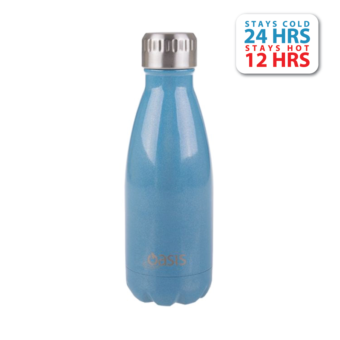 Oasis Lustre Stainless Steel Insulated Water Bottle 350ML | Bottle Accessories, Gifts & Lifestyle, Travel Accessories, Water Bottles | Oasis Bottles-1