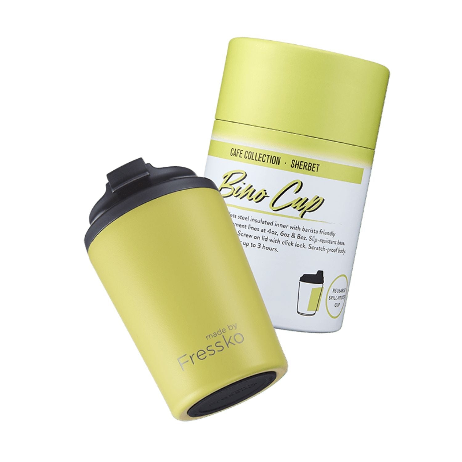 Made By Fressko Bino 8oz Insulated Stainless Steel Cup (SA)