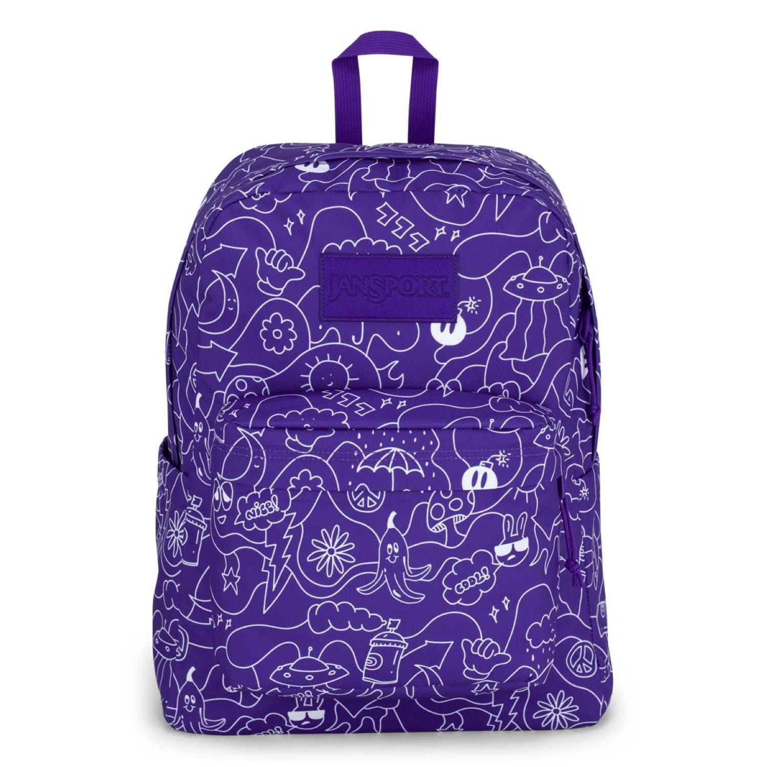 Jansport Superbreak Plus Backpack (Printed 1)