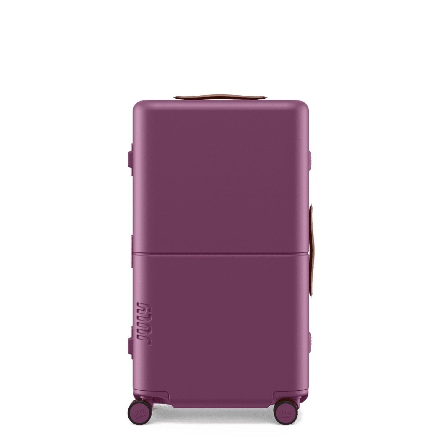 July Checked Trunk Polycarbonate Frame 28" Luggage (SA)