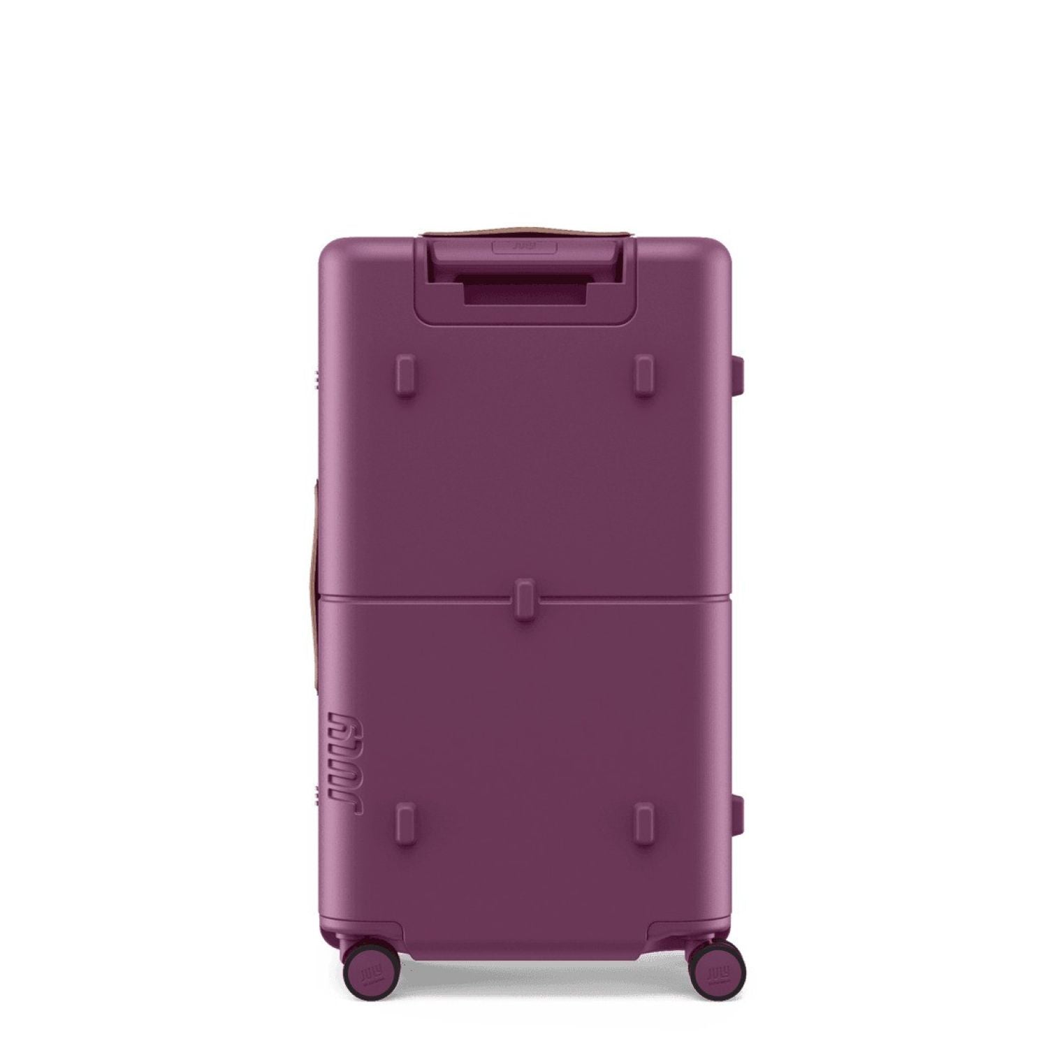 July Checked Trunk Polycarbonate Frame 28" Luggage (SA)