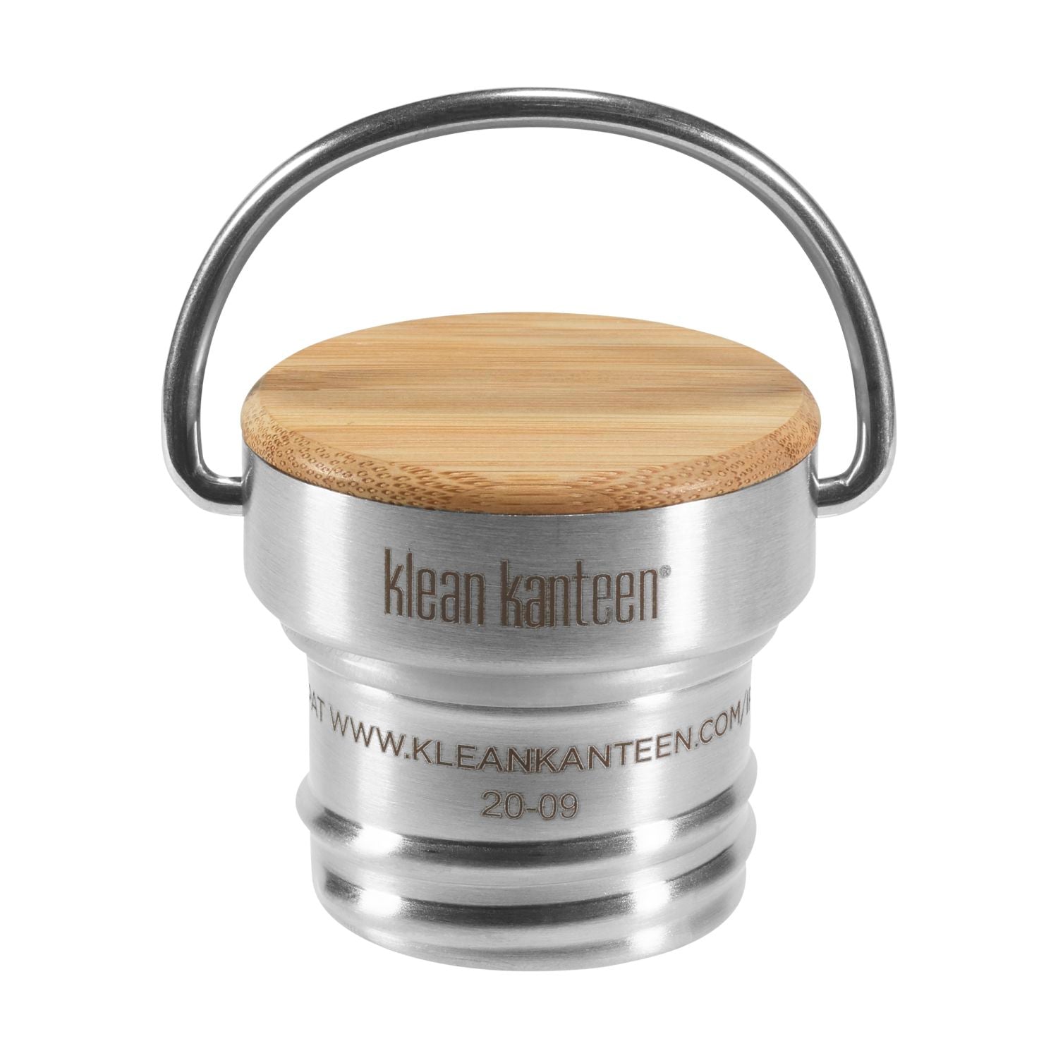 Klean Kanteen Water Bottle Bamboo Loop Cap with Bale | Klean Kanteen