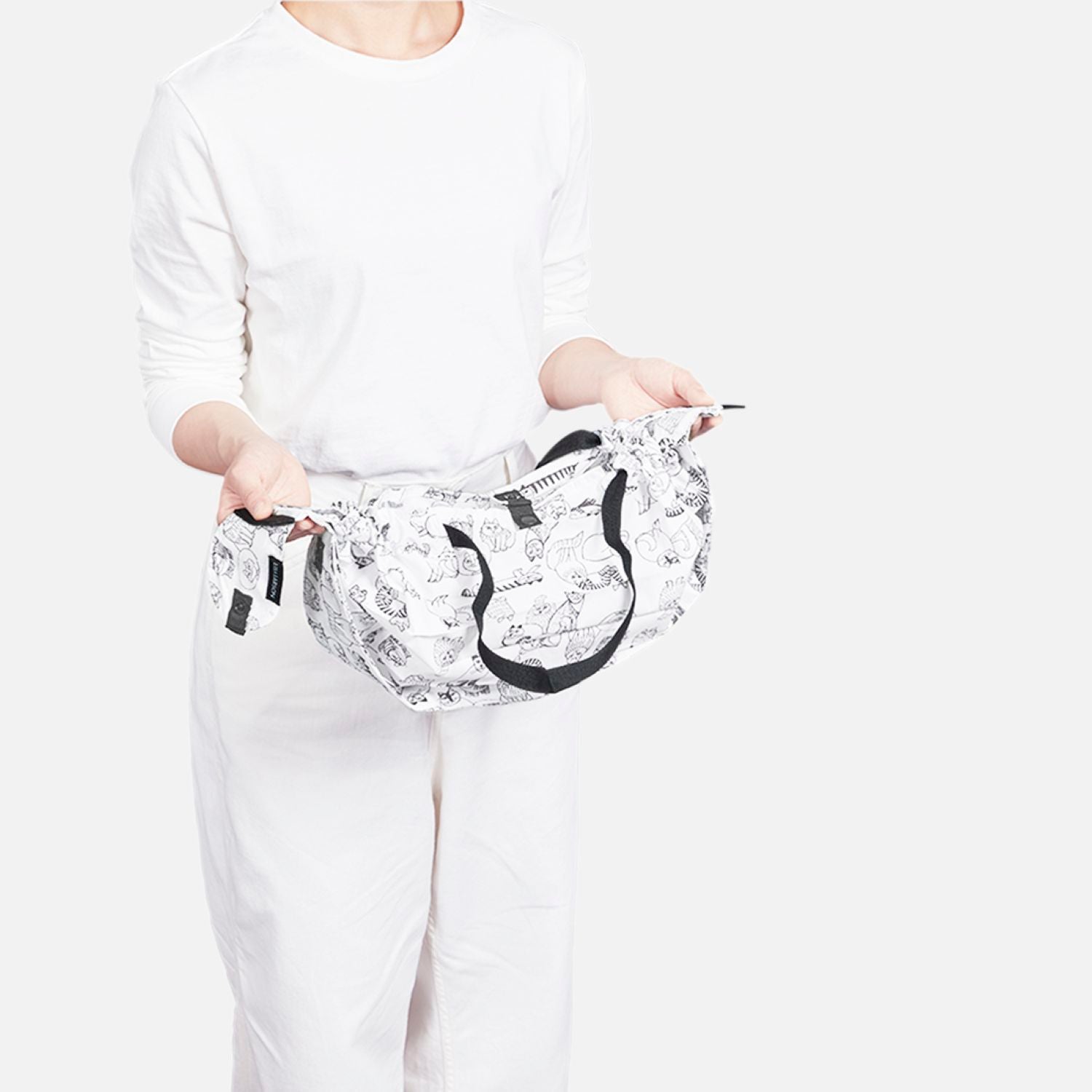 Shupatto X Lisa Larson Foldable Tote Medium | Bags, Bags for Women, Foldable Bags, Handbags, Shoulder Bags, Tote Bags, Travel Accessories | Shupatto-45