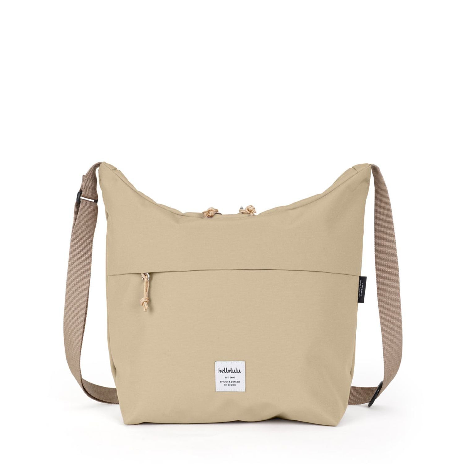 Hellolulu Lucas Wide Zip Shoulder Bag (SA)