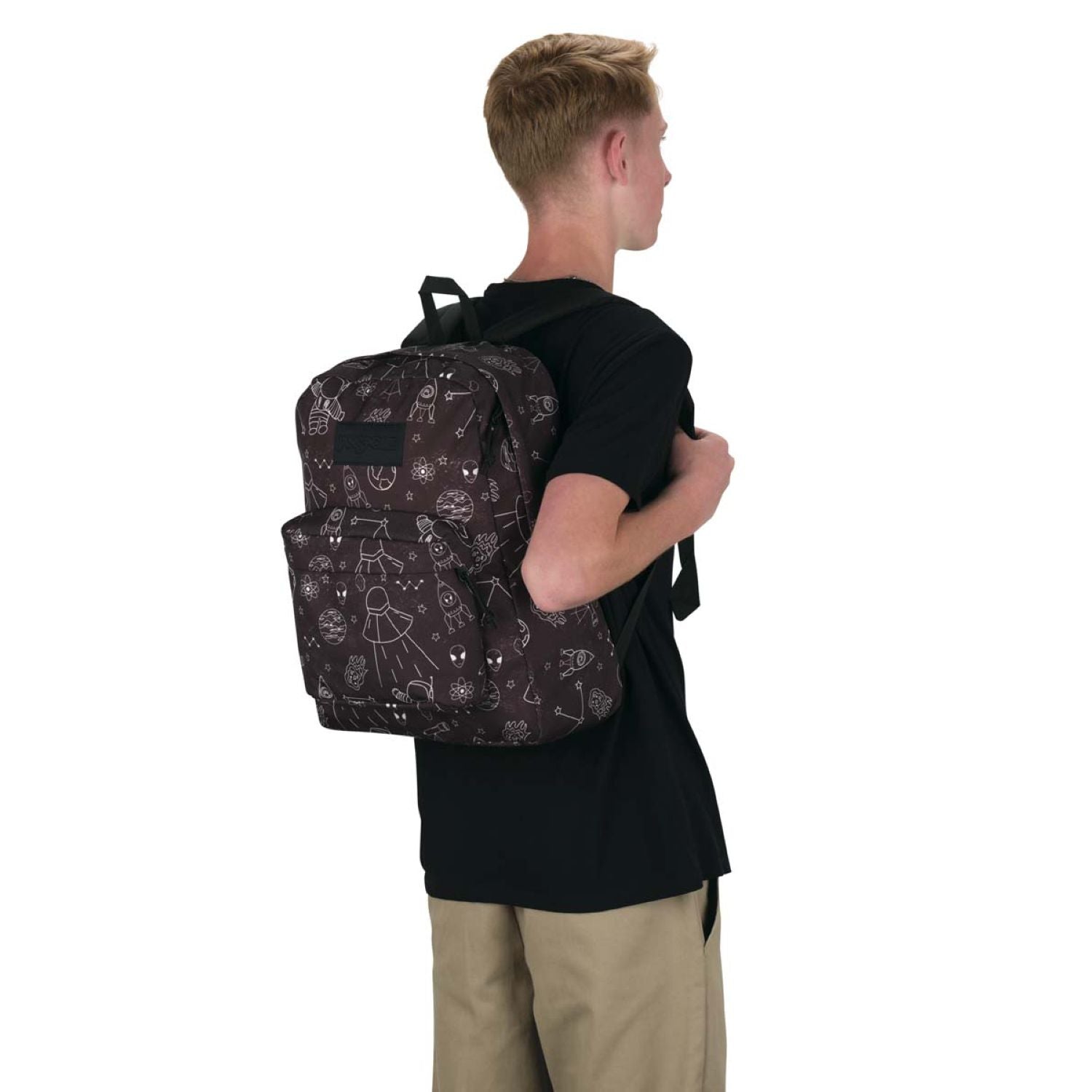 Jansport Superbreak Plus Backpack (Printed 1) (SA)