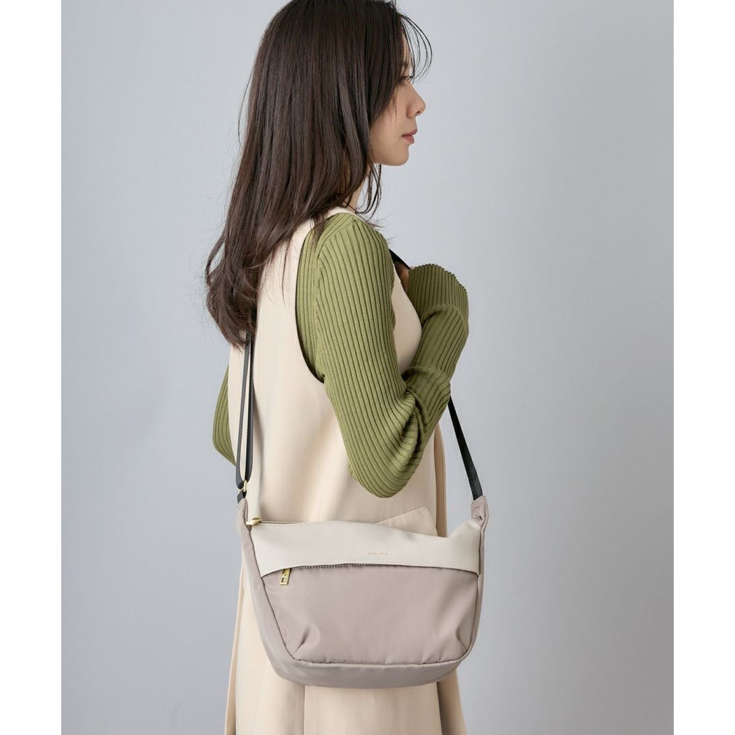 Legato Largo Polyester x Pu Mini Shoulder Bag