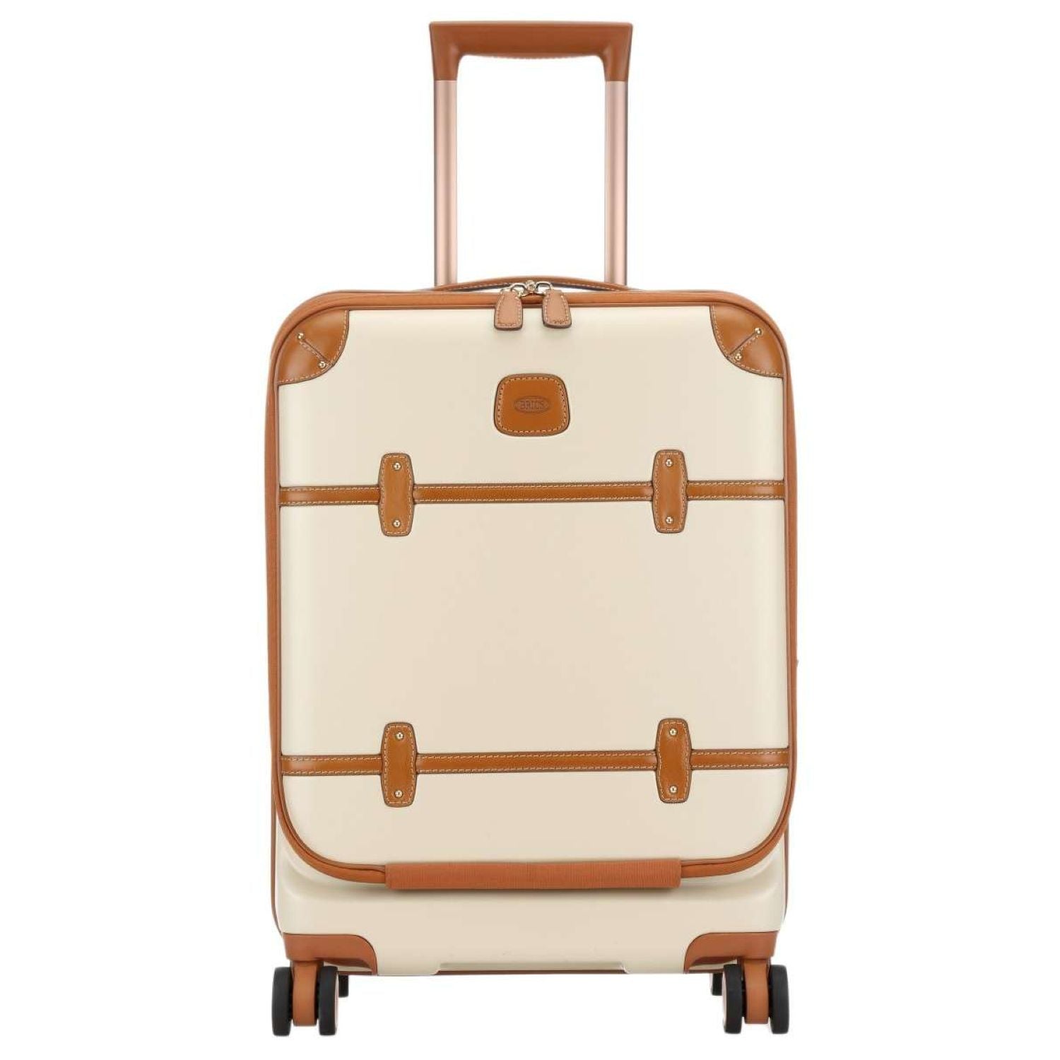 BRIC'S Bellagio V2 21" Carry On Luggage With Front Access Opening Spinner + Pocket with USB