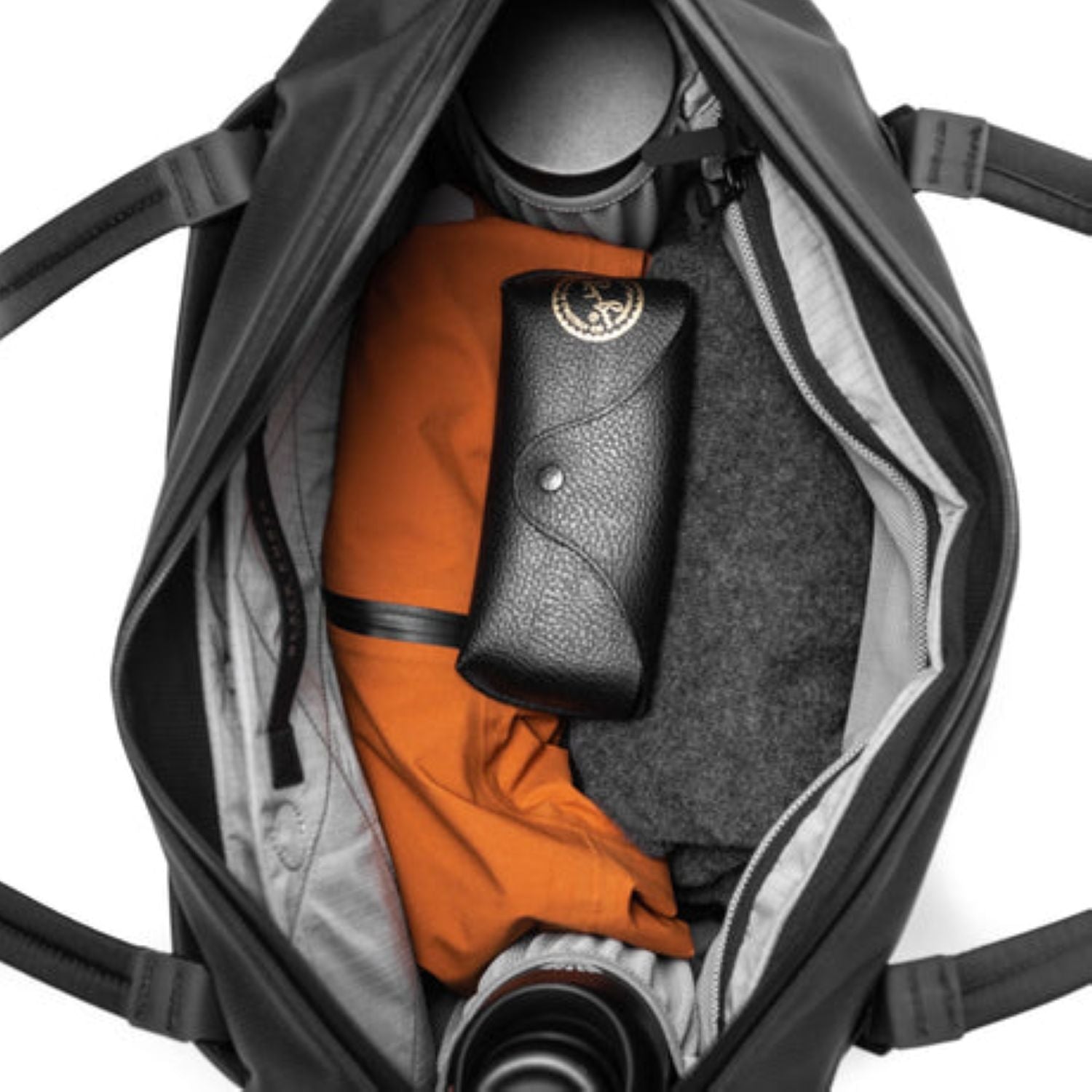 Black Ember Wpt 17" Laptop Tote Embertex Pfas Free 20L