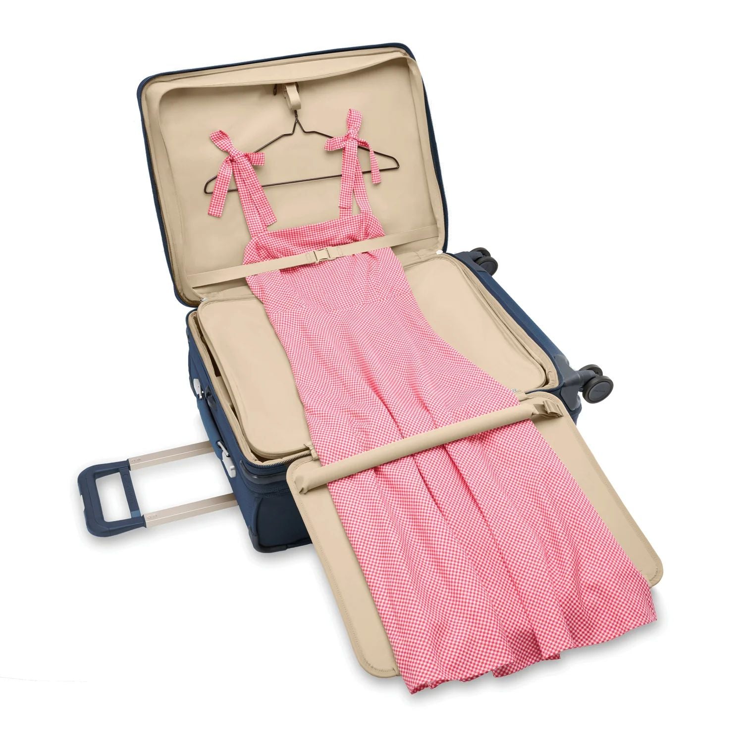 Briggs & Riley Baseline Compact Checked Expandable Spinner