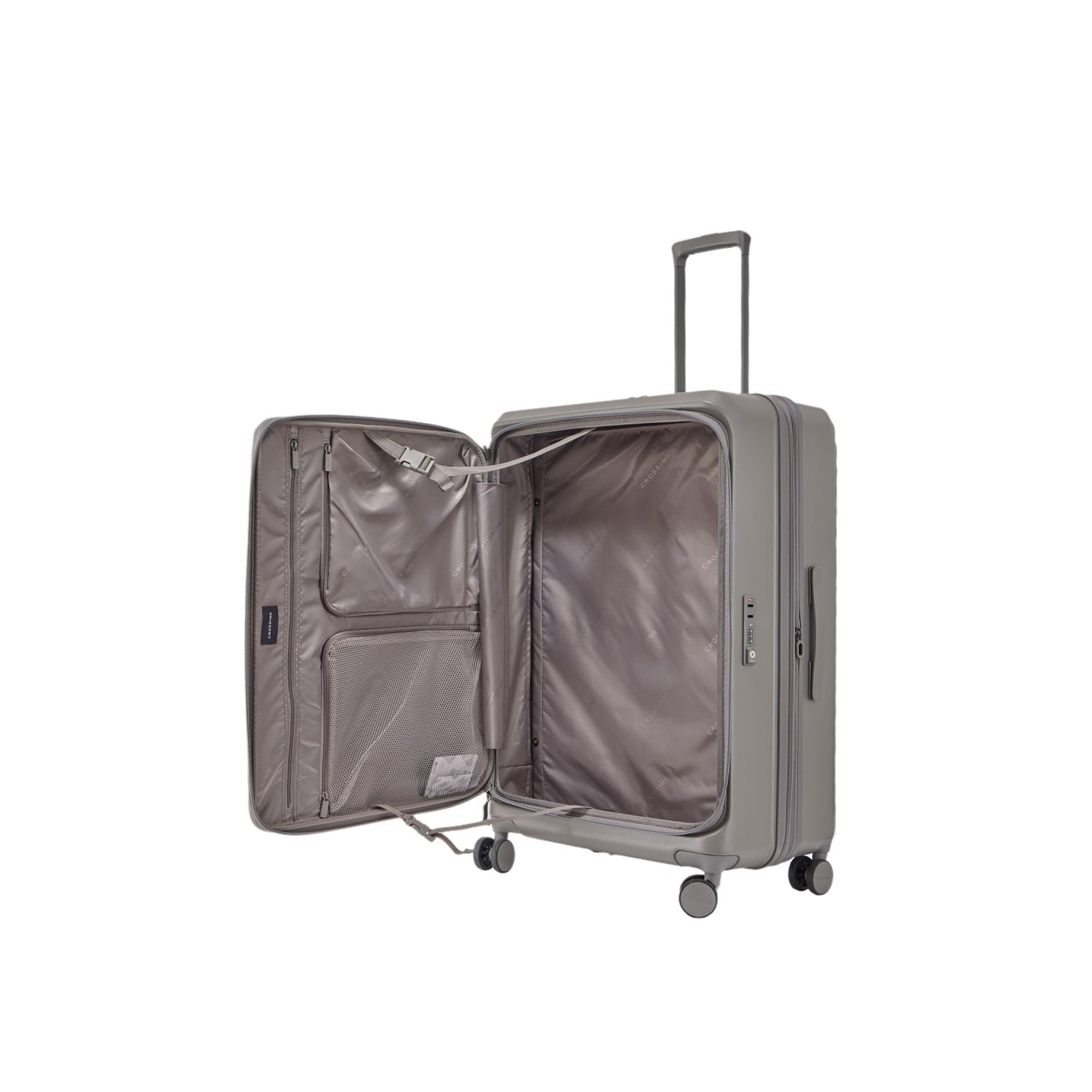 CROSSING INVI 24" Medium Expandable Luggage With Front & Middle Access