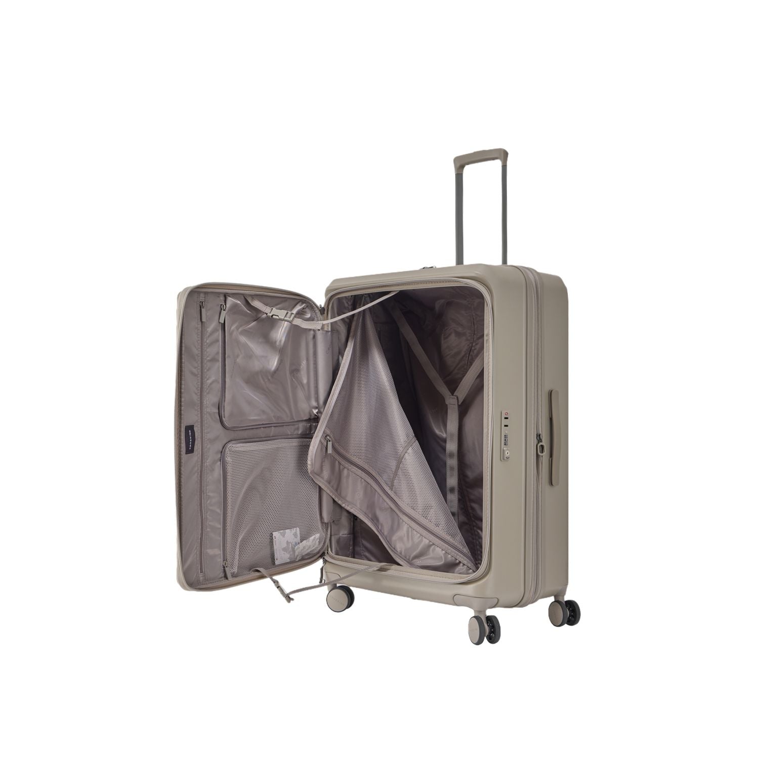 CROSSING INVI 24" Medium Expandable Luggage With Front & Middle Access