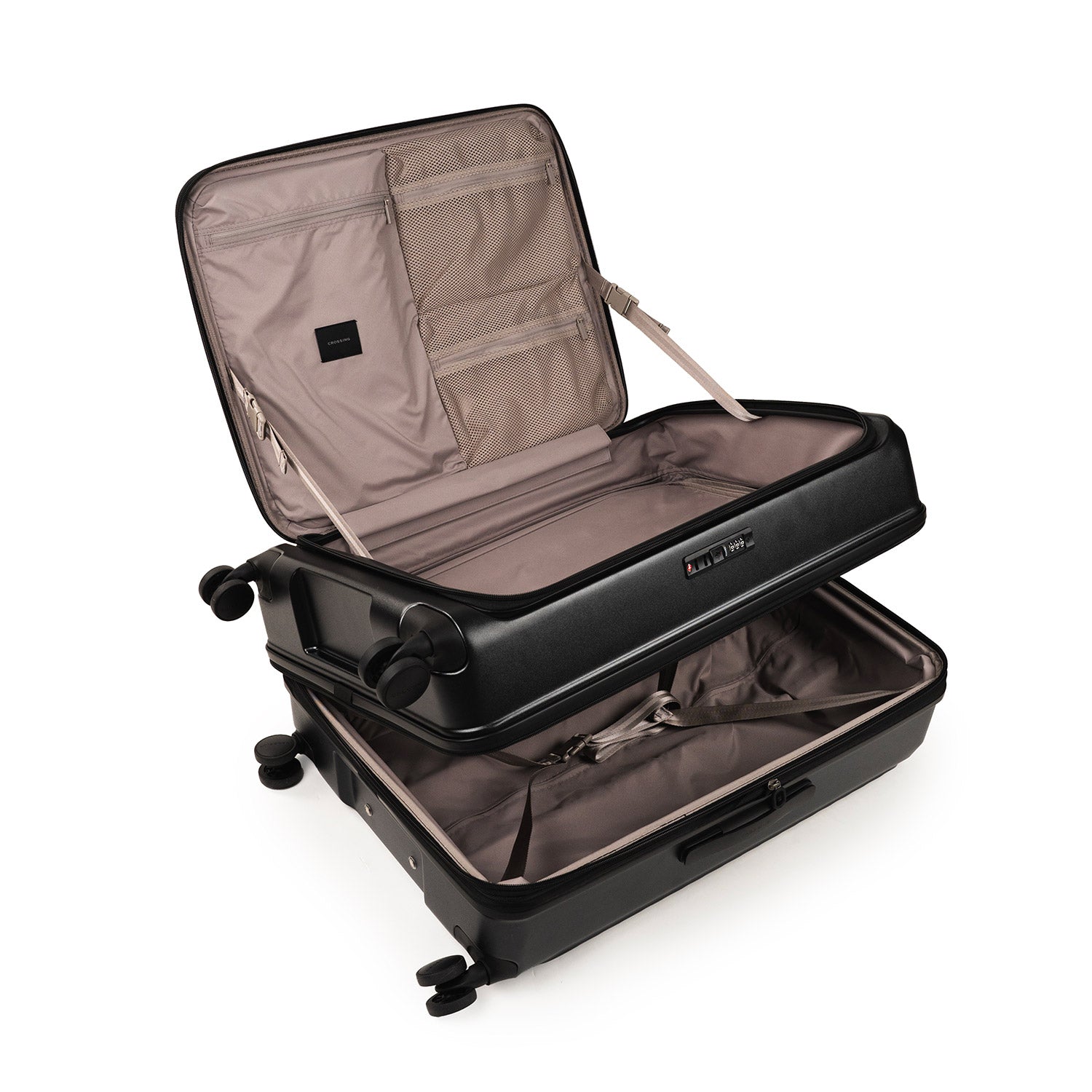 CROSSING INVI 30" Large Expandable Luggage With Front & Middle Access
