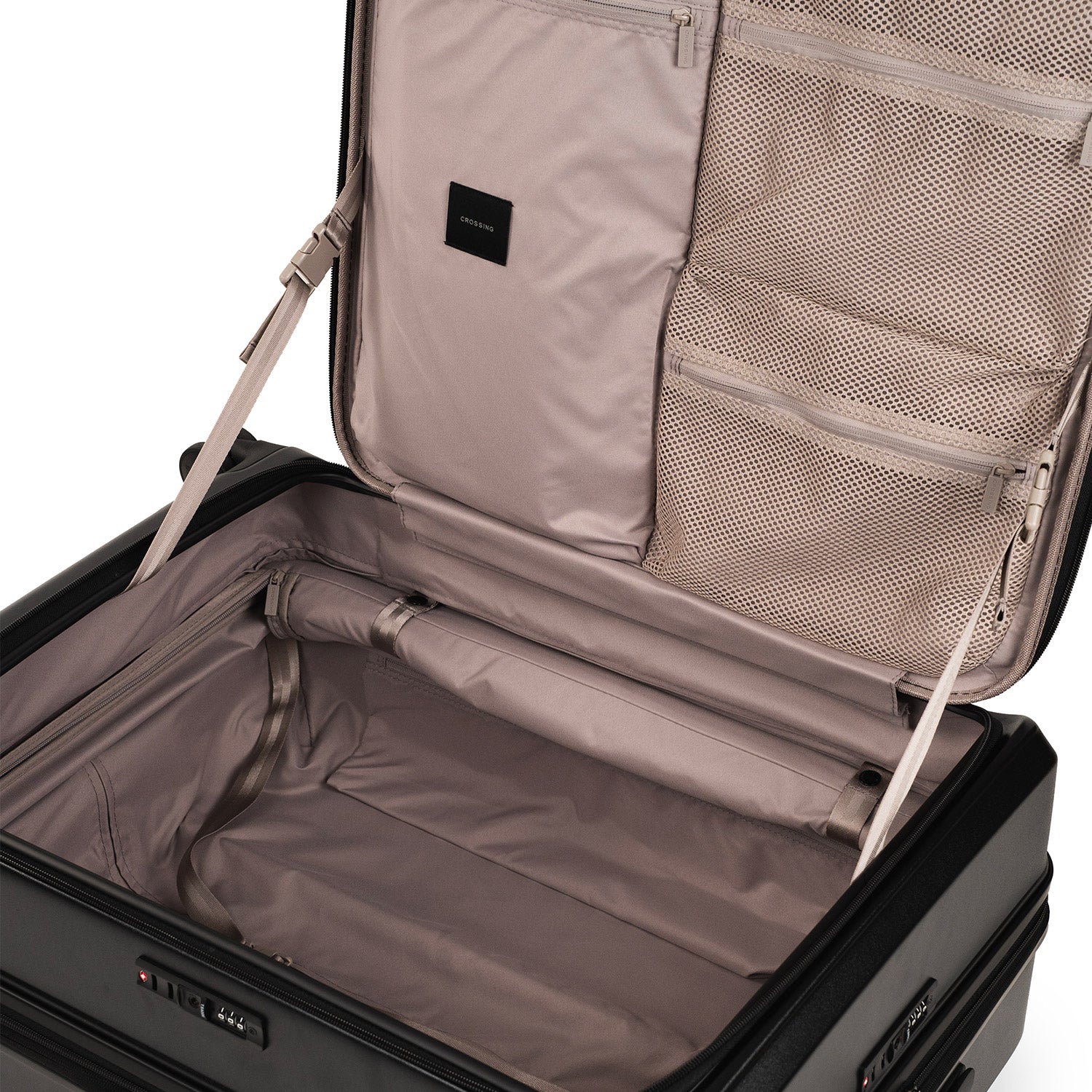CROSSING INVI 30" Large Expandable Luggage With Front & Middle Access