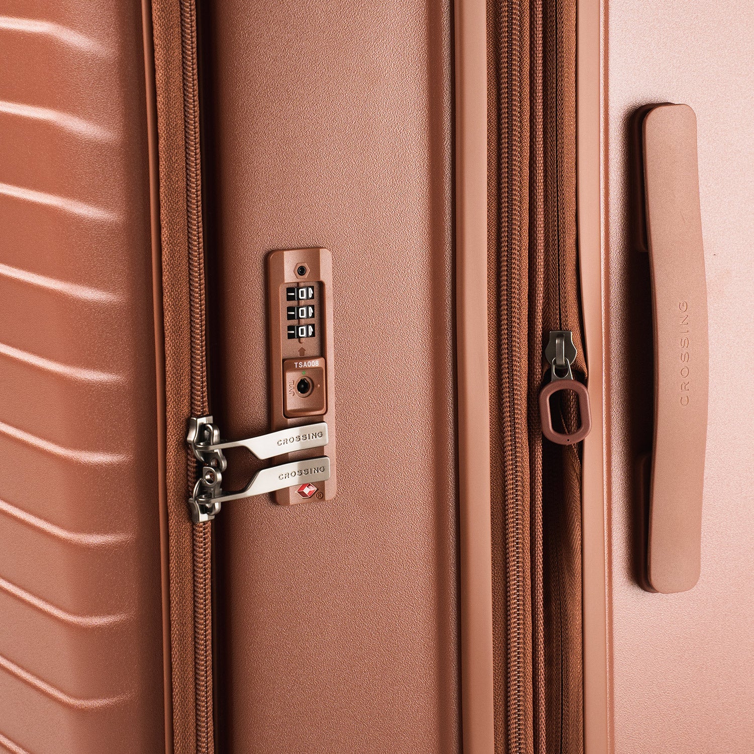 CROSSING INVI 30" Large Expandable Luggage With Front & Middle Access