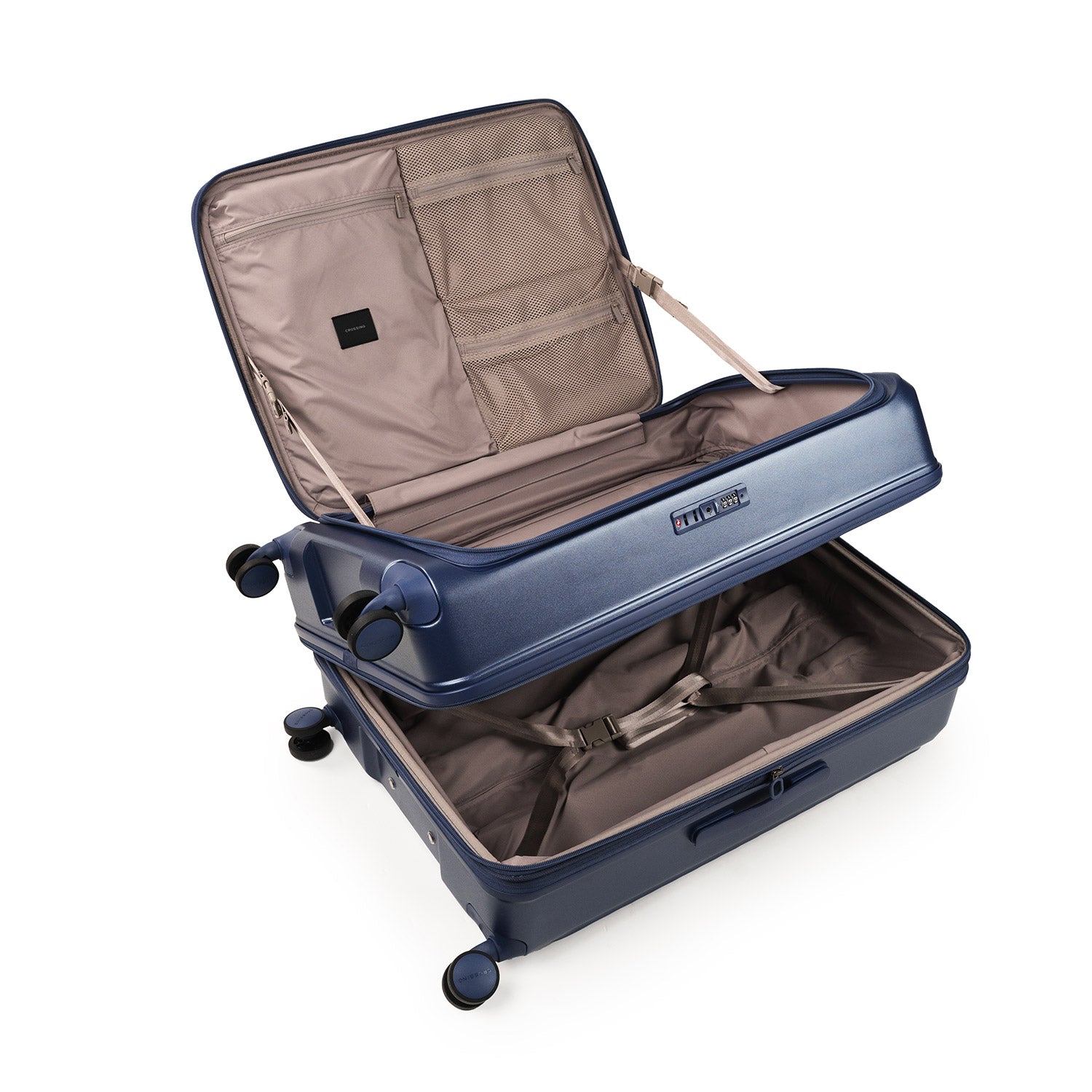 CROSSING INVI 30" Large Expandable Luggage With Front & Middle Access