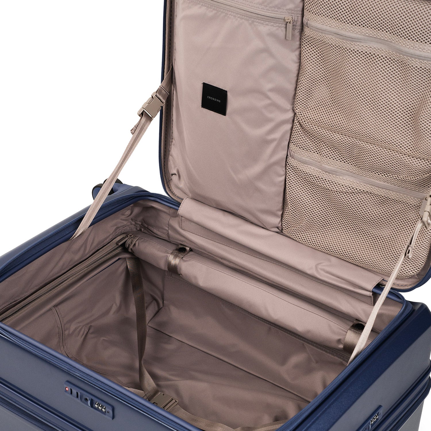 CROSSING INVI 30" Large Expandable Luggage With Front & Middle Access