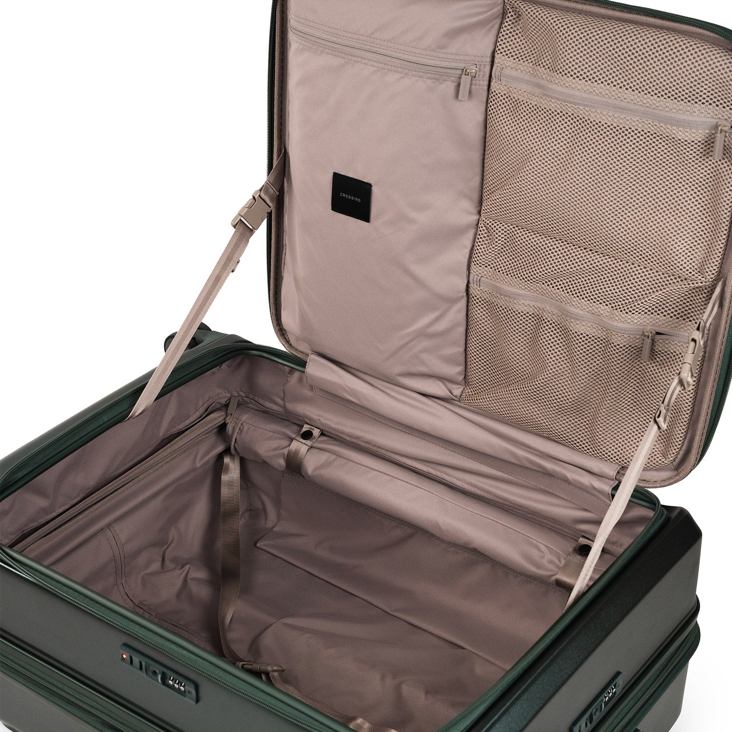 CROSSING INVI 30" Large Expandable Luggage With Front & Middle Access