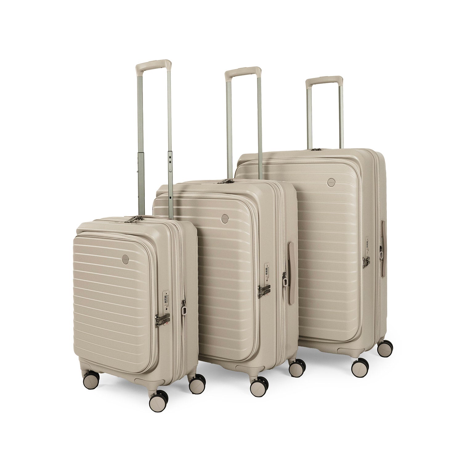 CROSSING INVI 20" Carry On Expandable Luggage With Front & Middle Access