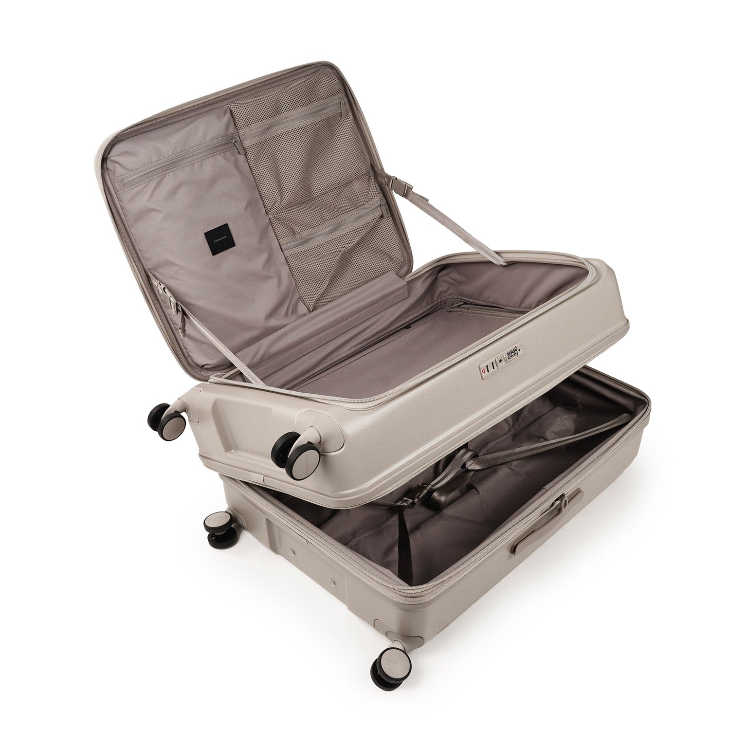 CROSSING INVI 30" Large Expandable Luggage With Front & Middle Access