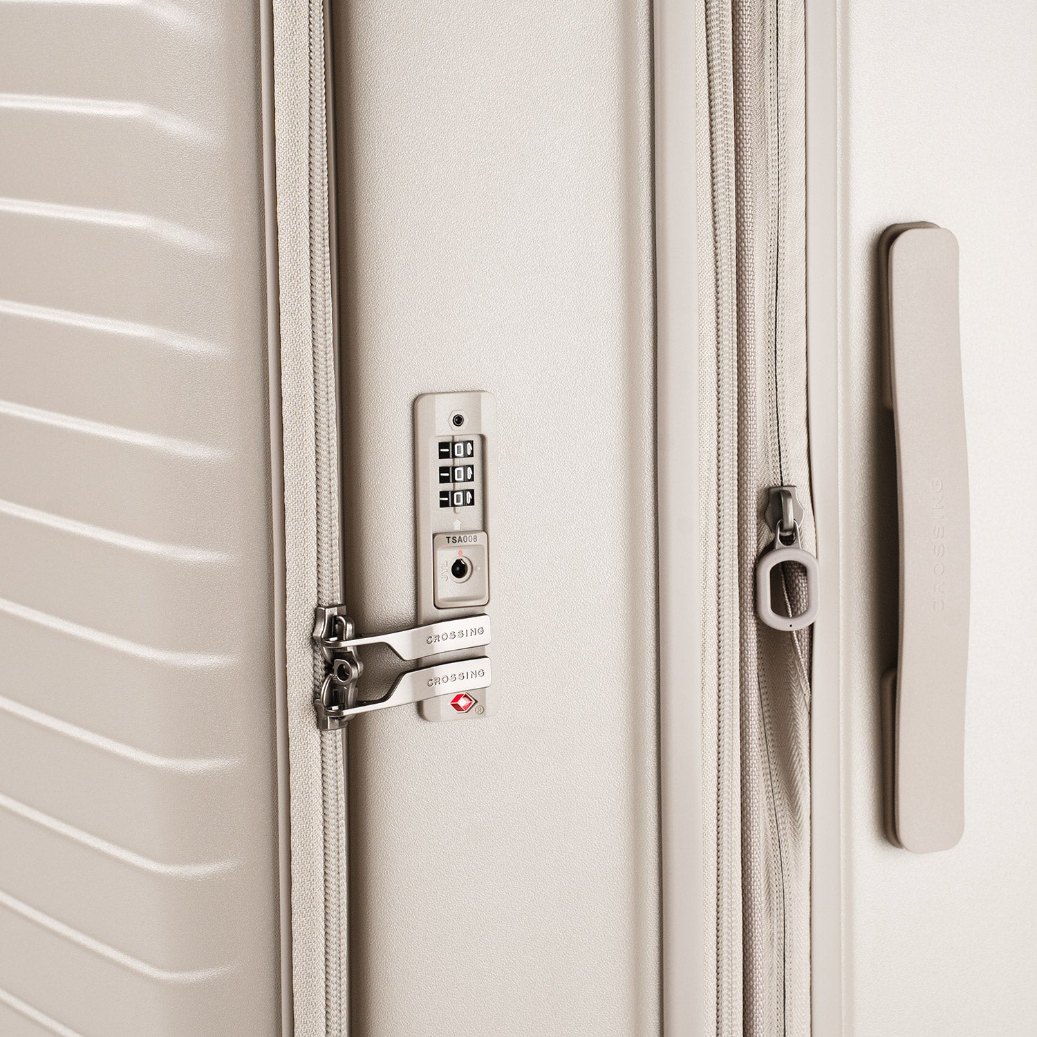 CROSSING INVI 30" Large Expandable Luggage With Front & Middle Access