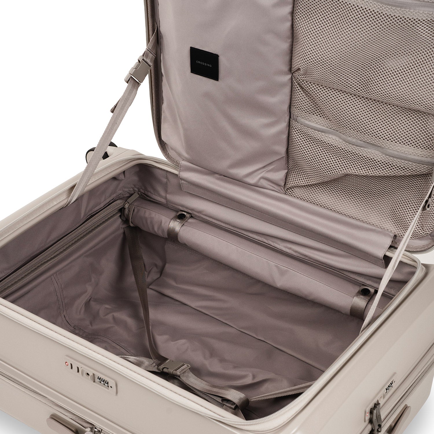 CROSSING INVI 30" Large Expandable Luggage With Front & Middle Access
