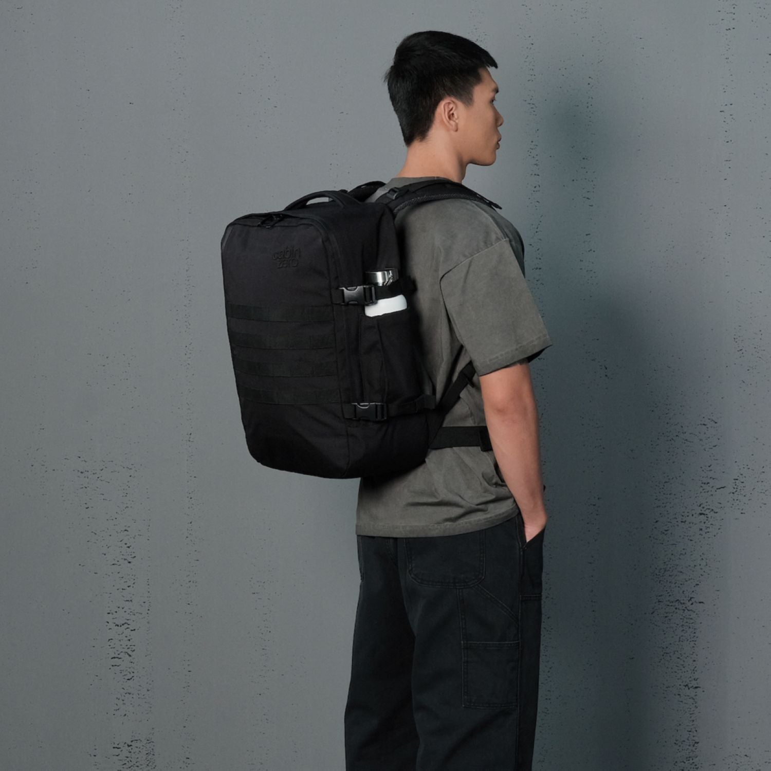 Cabinzero Military Cabin Bag With Luggage Trackers 36L