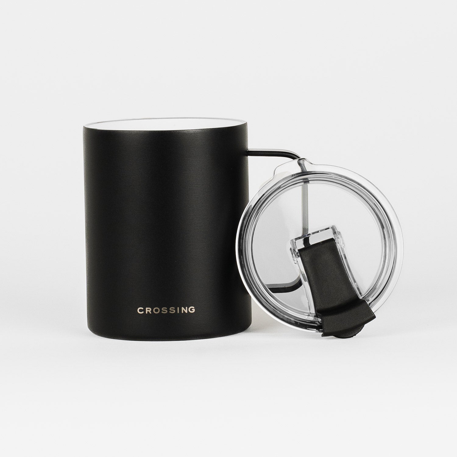 Crossing Neo Insulated S/S Ceramic Mug W Handle And Lid 420ml