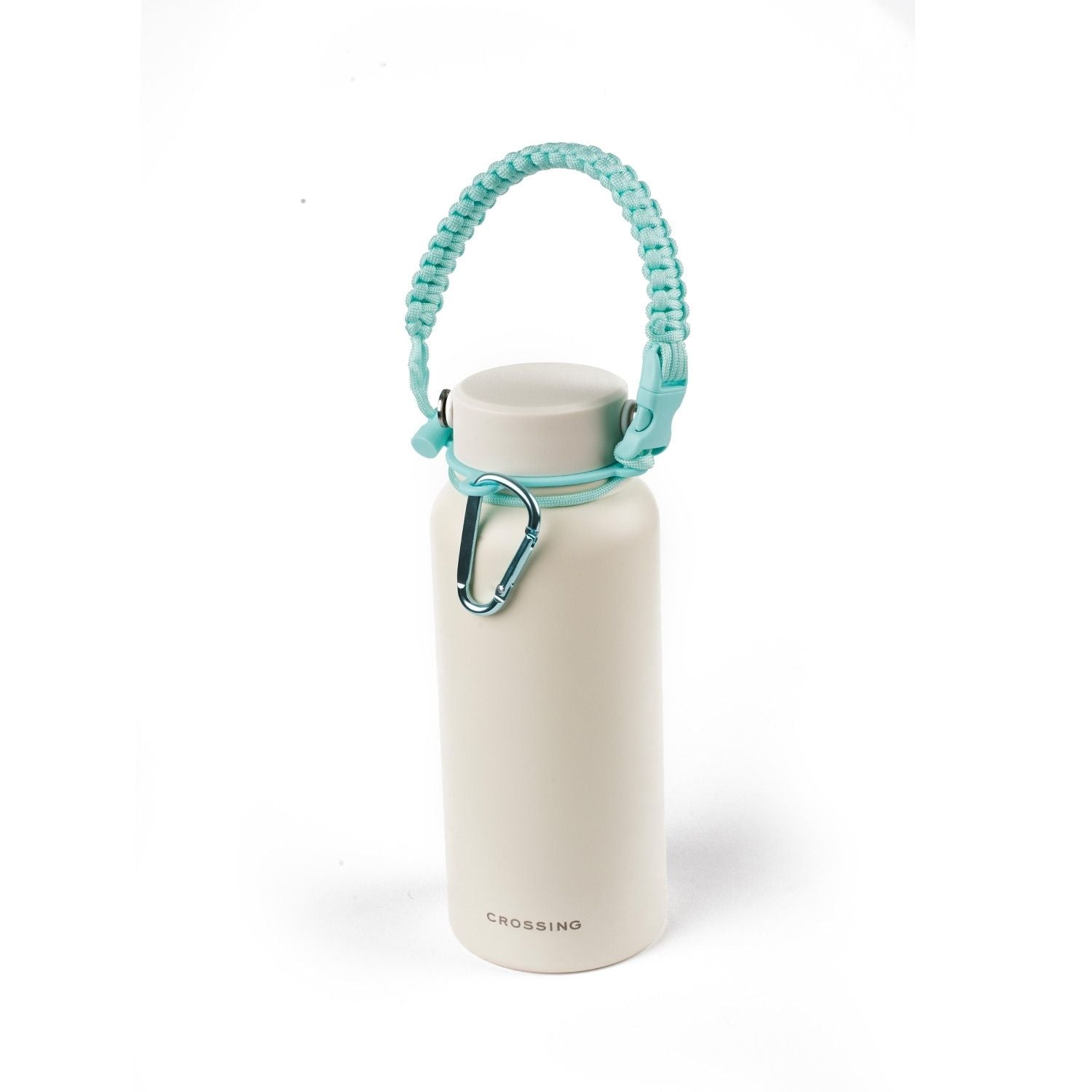 Crossing Paracord Bottle Carrier Strap with Carabiner