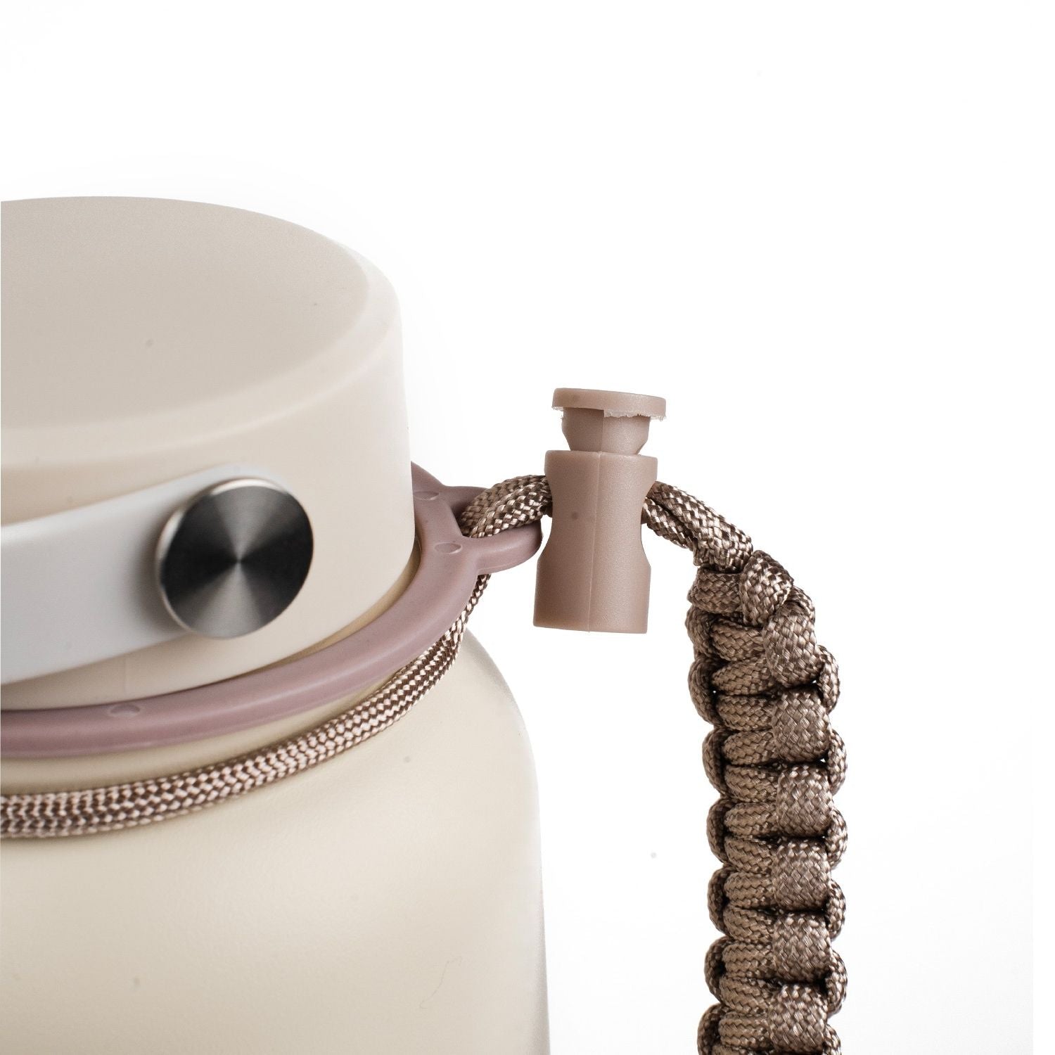 Crossing Paracord Bottle Carrier Strap with Carabiner