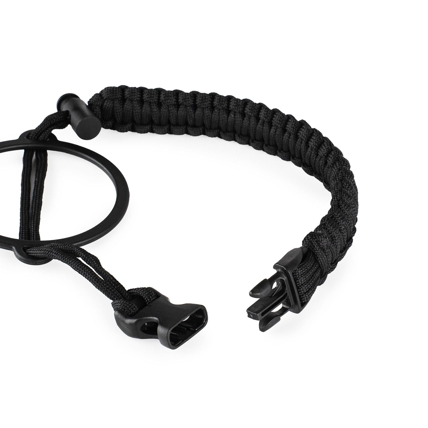 Crossing Paracord Bottle Carrier Strap with Carabiner