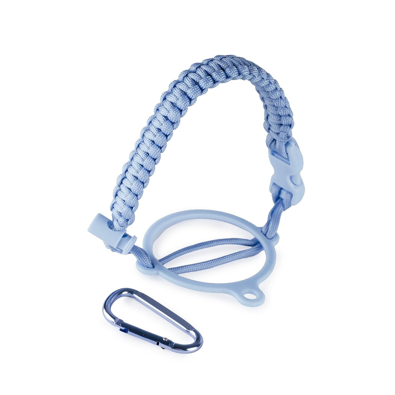 Crossing Paracord Bottle Carrier Strap with Carabiner