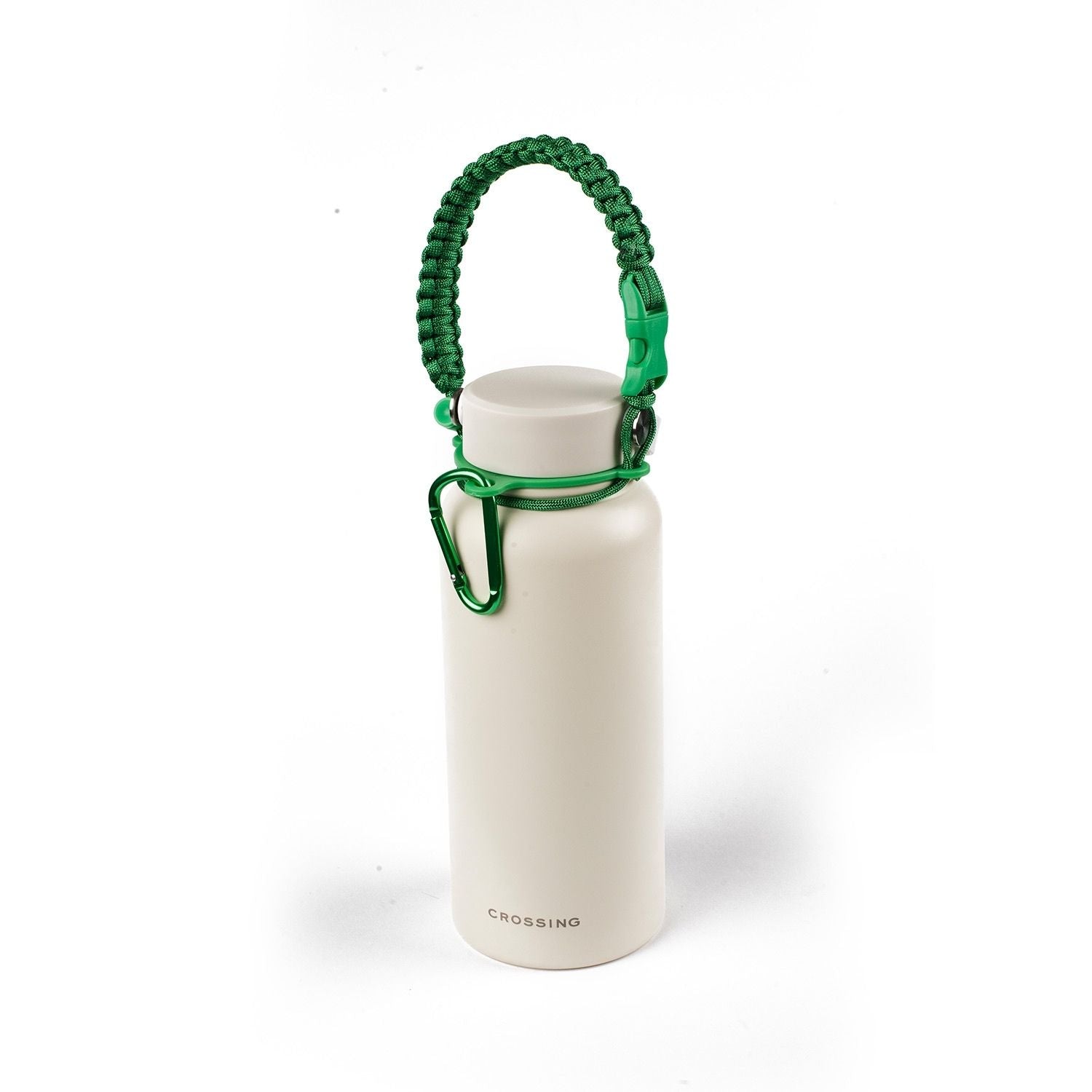 Crossing Paracord Bottle Carrier Strap with Carabiner