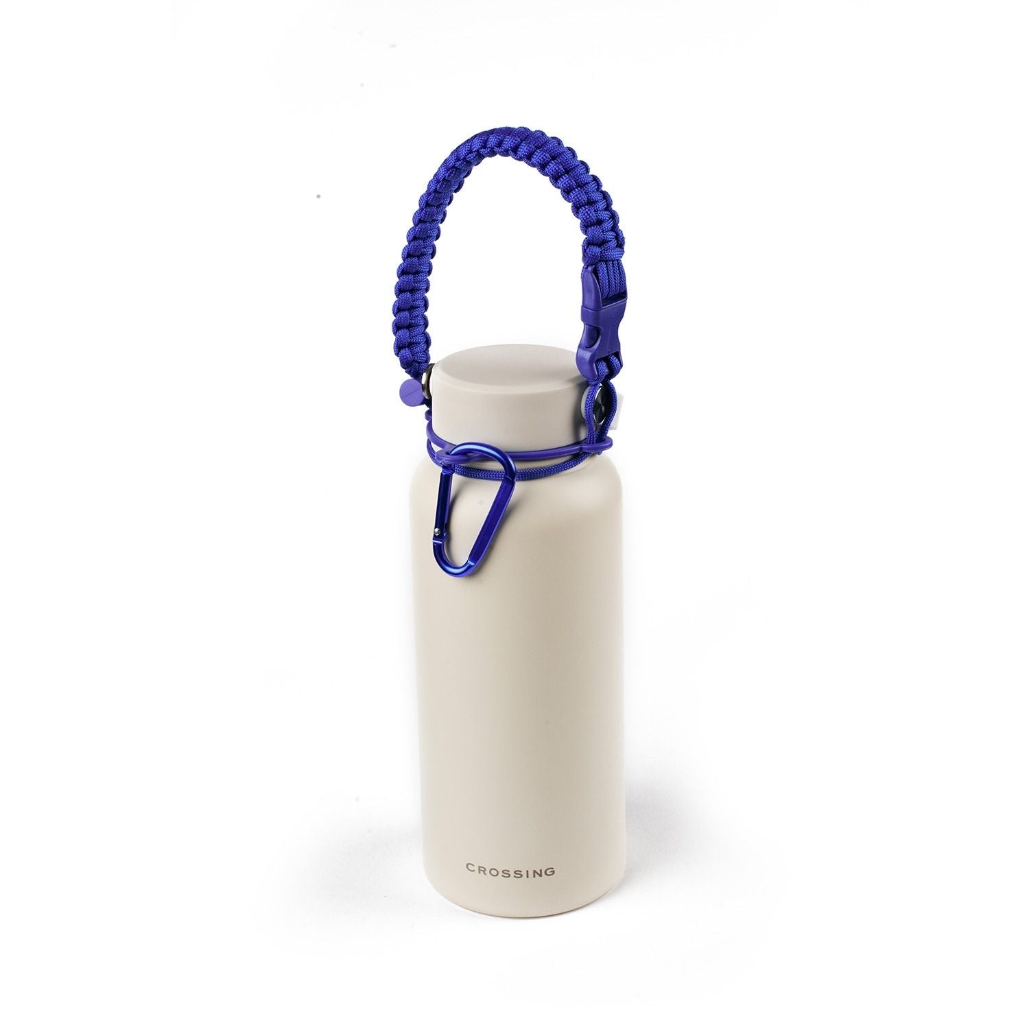 Crossing Paracord Bottle Carrier Strap with Carabiner