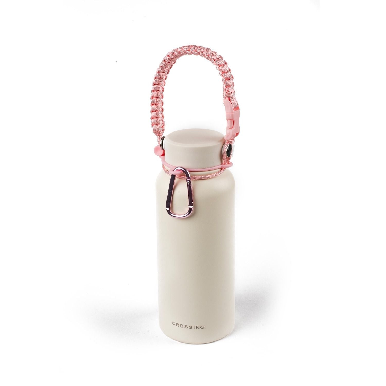 Crossing Paracord Bottle Carrier Strap with Carabiner
