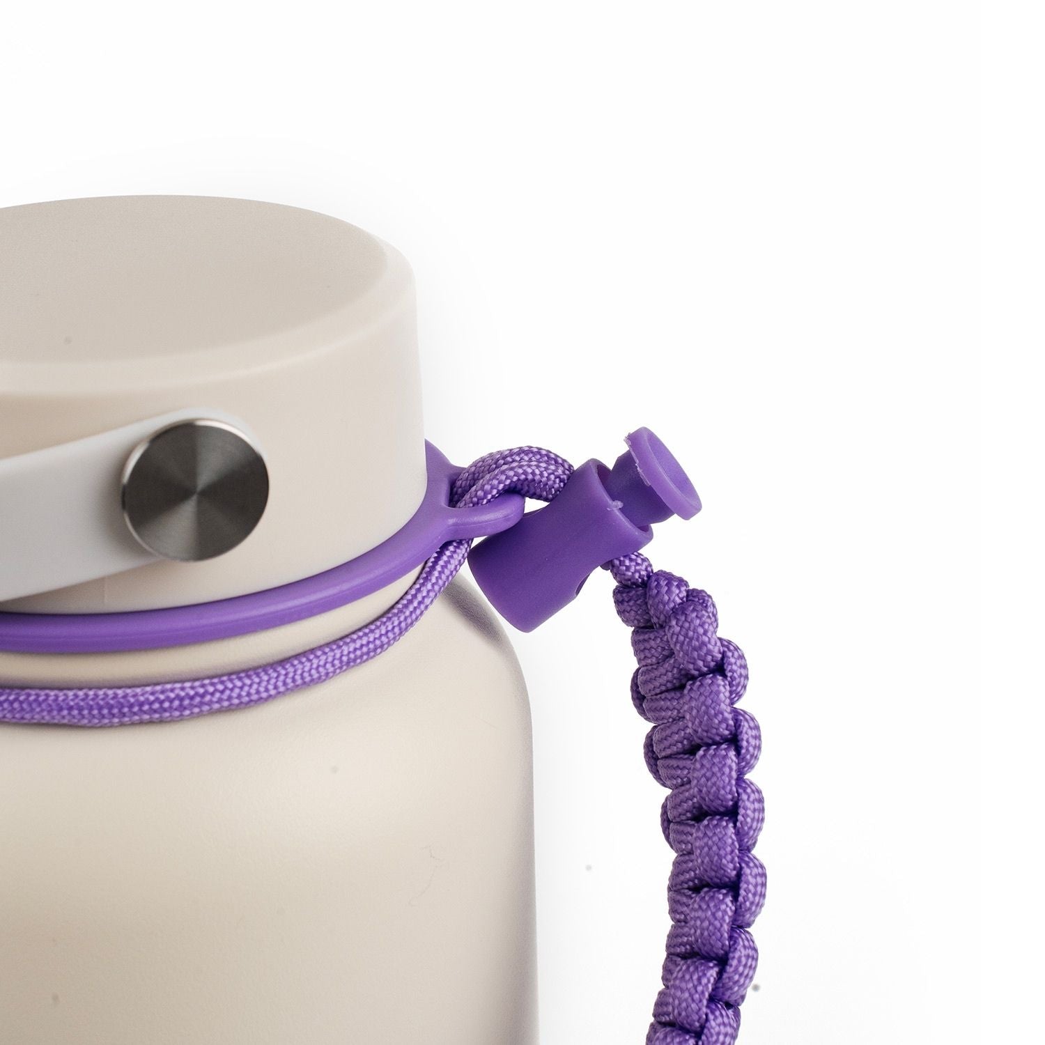 Crossing Paracord Bottle Carrier Strap with Carabiner