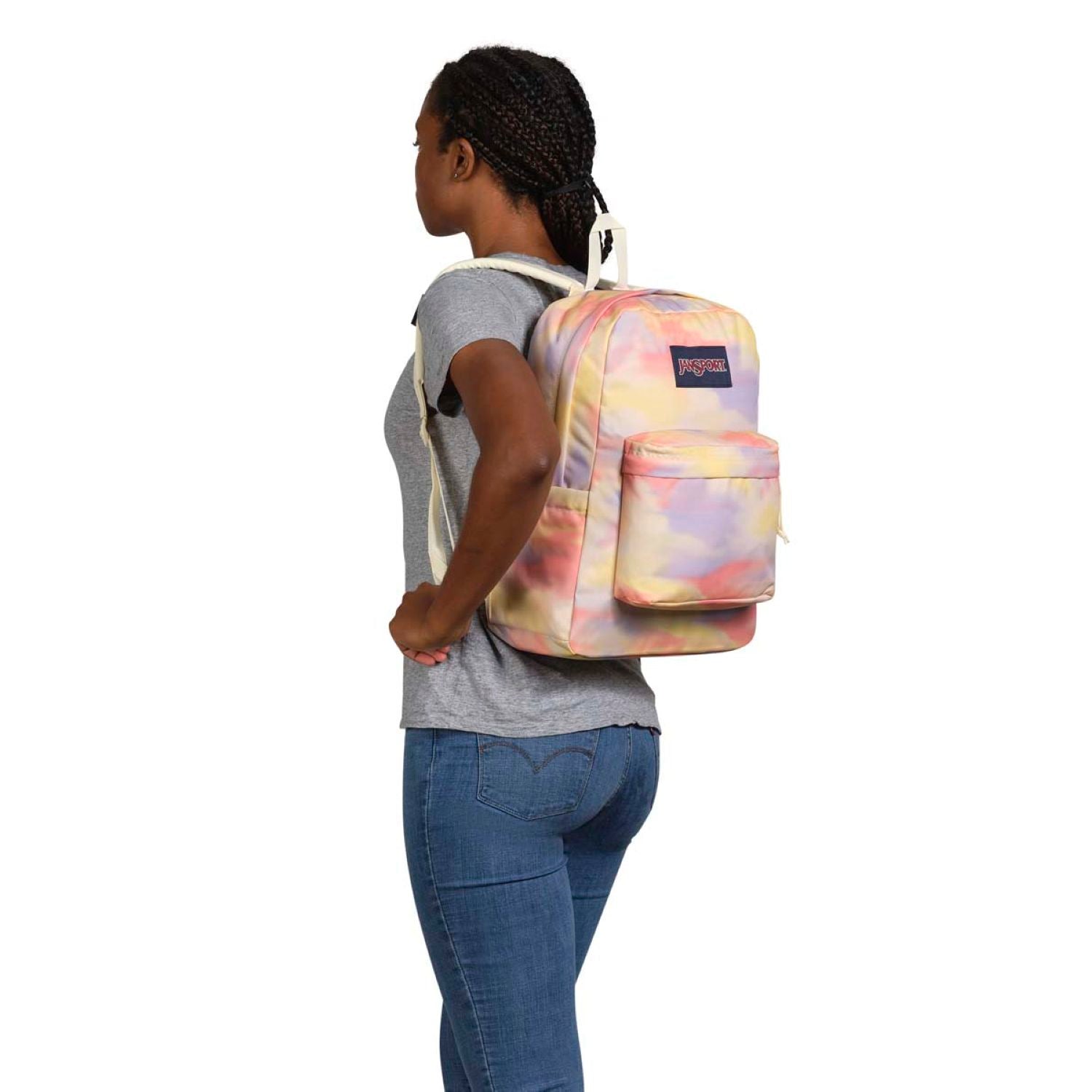 Jansport Superbreak Plus Backpack (Printed 1) (SA)