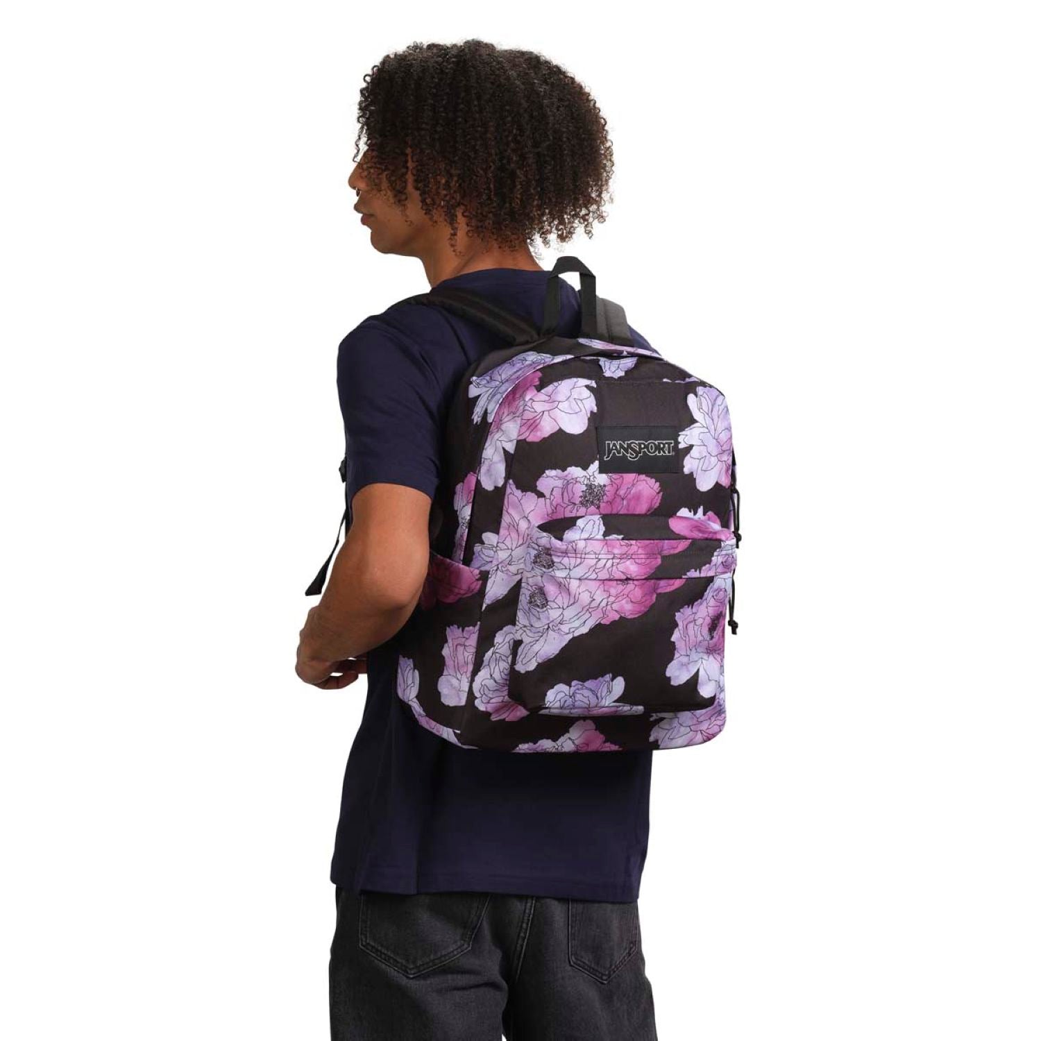Jansport Superbreak Plus Backpack (Printed 1) (SA)
