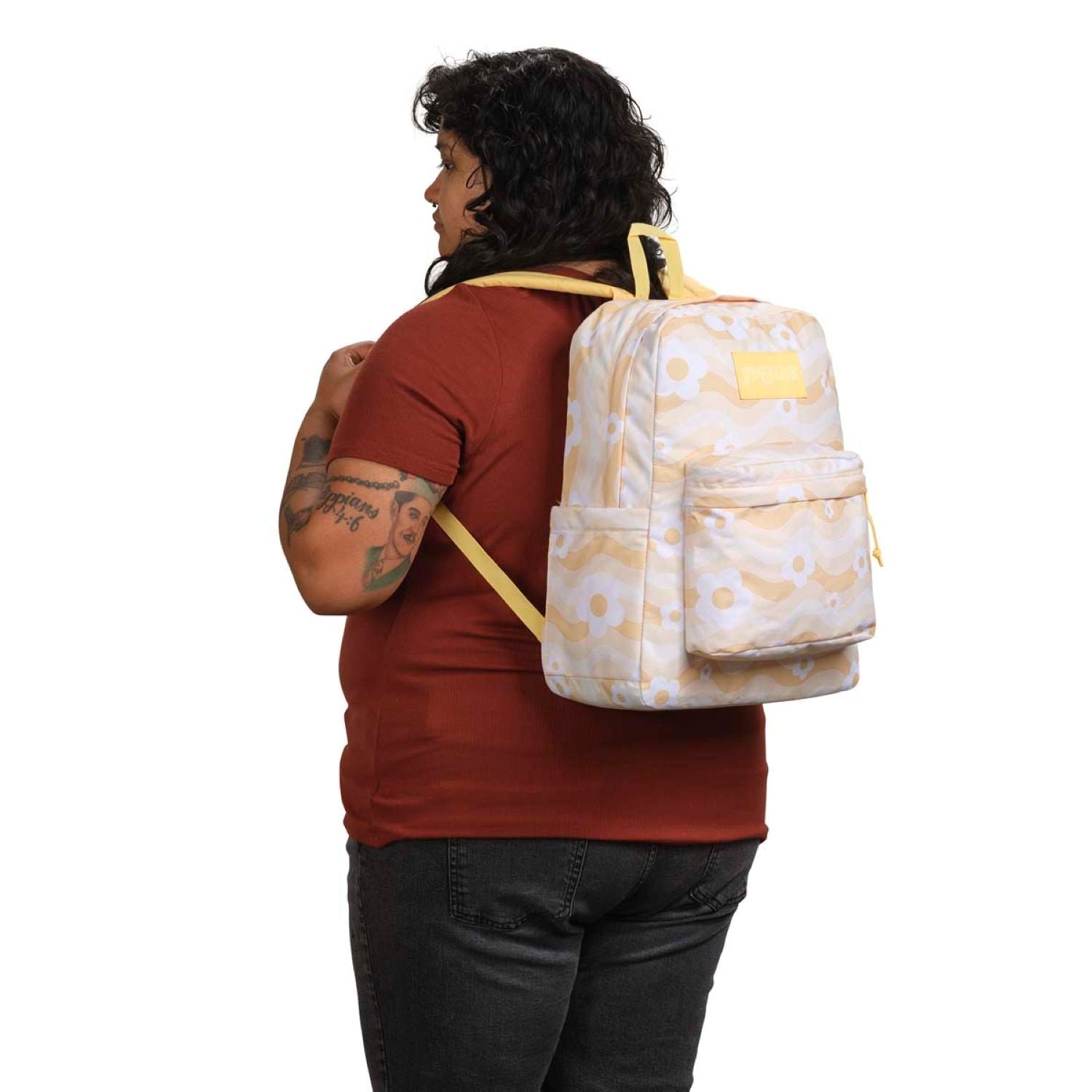 Jansport Superbreak Plus Backpack (Printed 1) (SA)