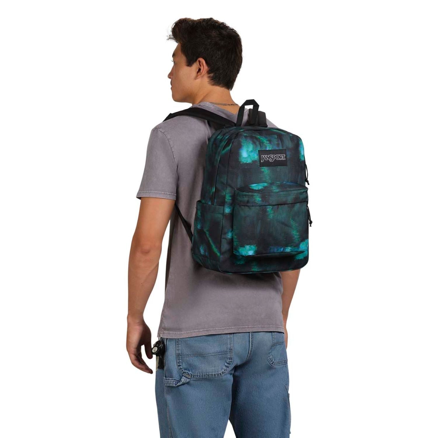 Jansport Superbreak Plus Backpack (Printed 1) (SA)