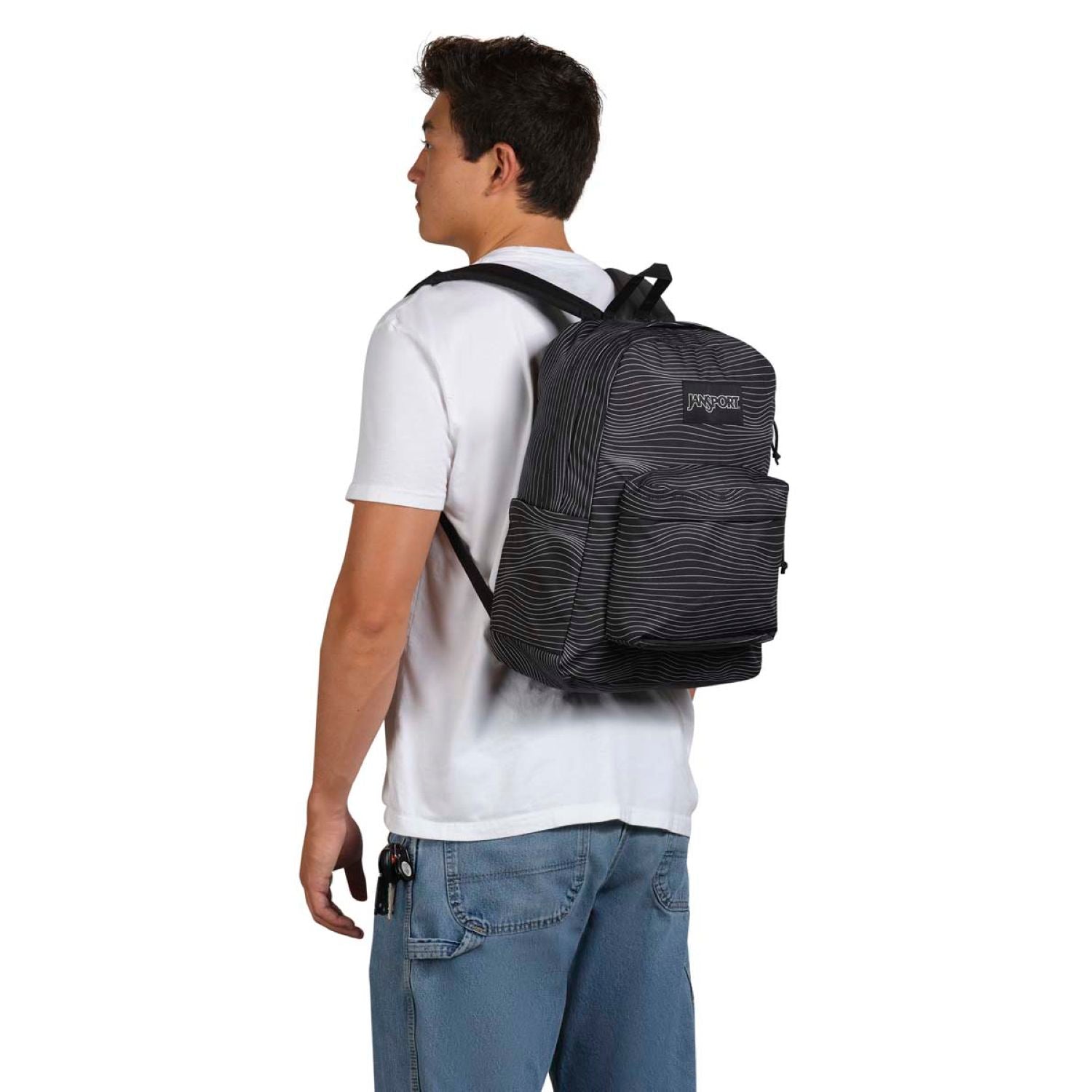 Jansport Superbreak Plus Backpack (Printed 1) (SA)