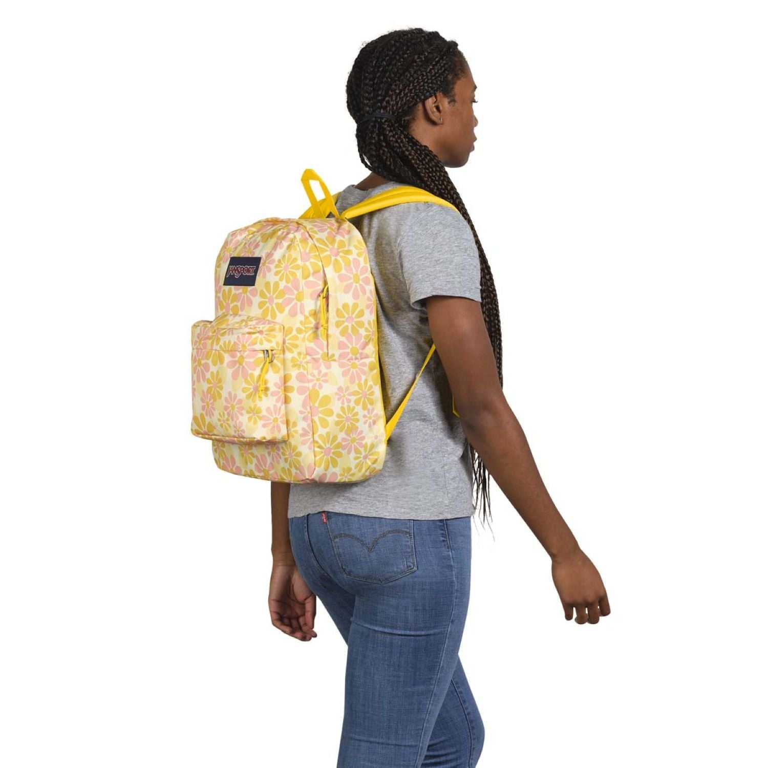 Jansport Superbreak Plus Backpack (Printed 1) (SA)
