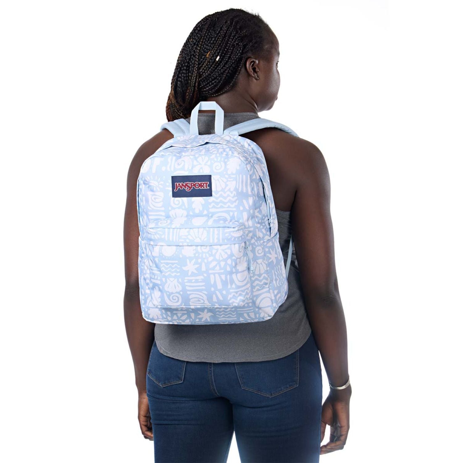 Jansport Superbreak Plus Backpack (Printed 1)
