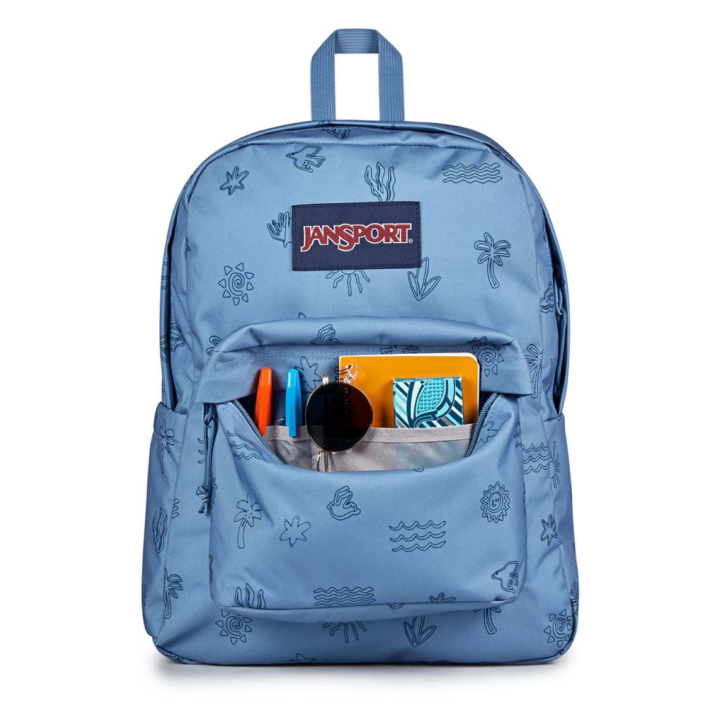 Jansport Superbreak Plus Backpack (Printed 1)