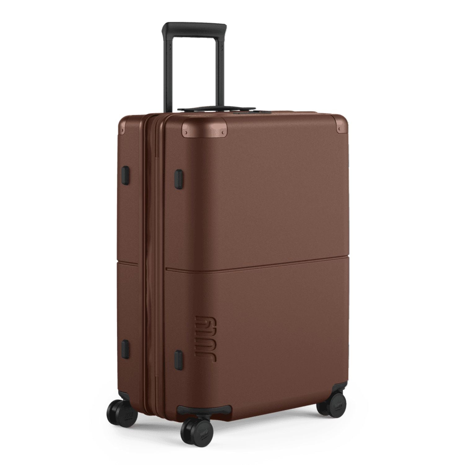 July Checked Expandable Polycarbonate 26" Luggage (SA)