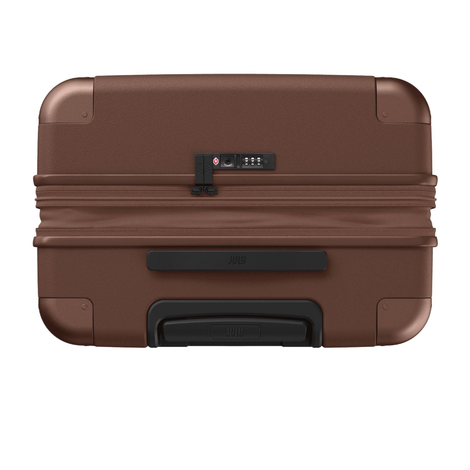 July Checked Plus Expandable Polycarbonate 28" Luggage